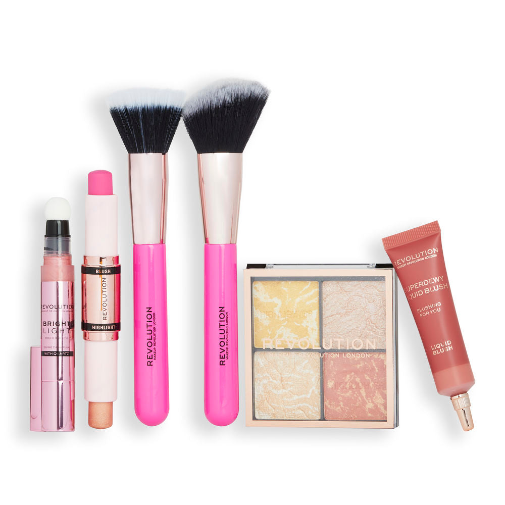REVOLUTION MAKE UP BLUSH &amp; GLOW LOT 6 pcs