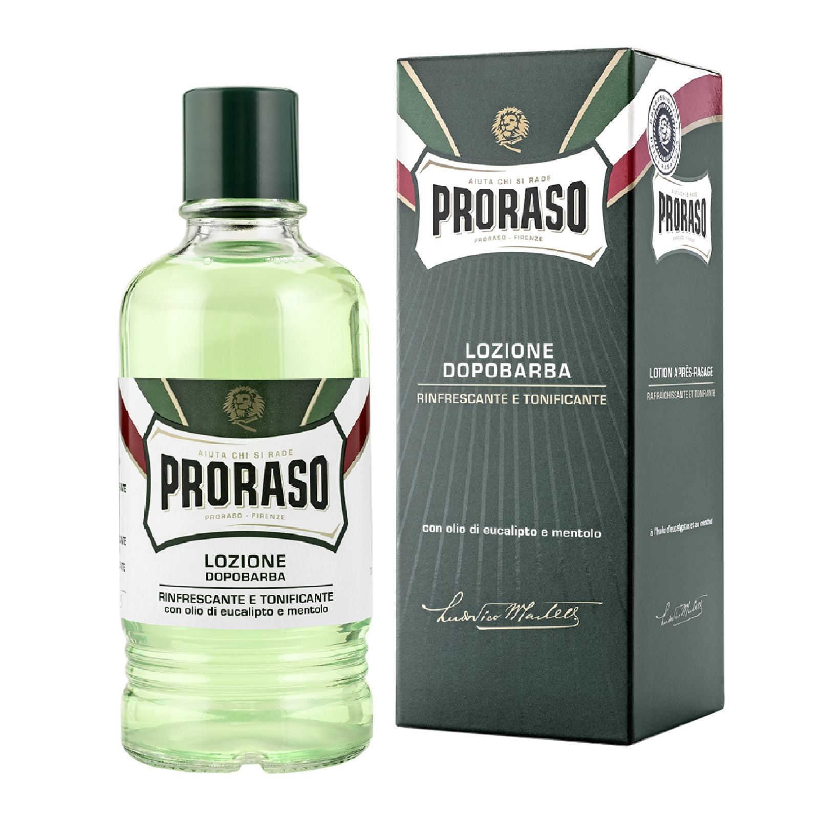 PRORASO PROFESSIONAL after shave eucalyptus-menthol lotion 400 ml