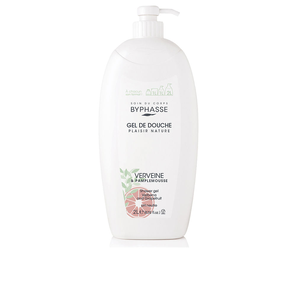 BYPHASSE VERVEINE &amp; PAMPLEMOUSSE shower gel 2000 ml