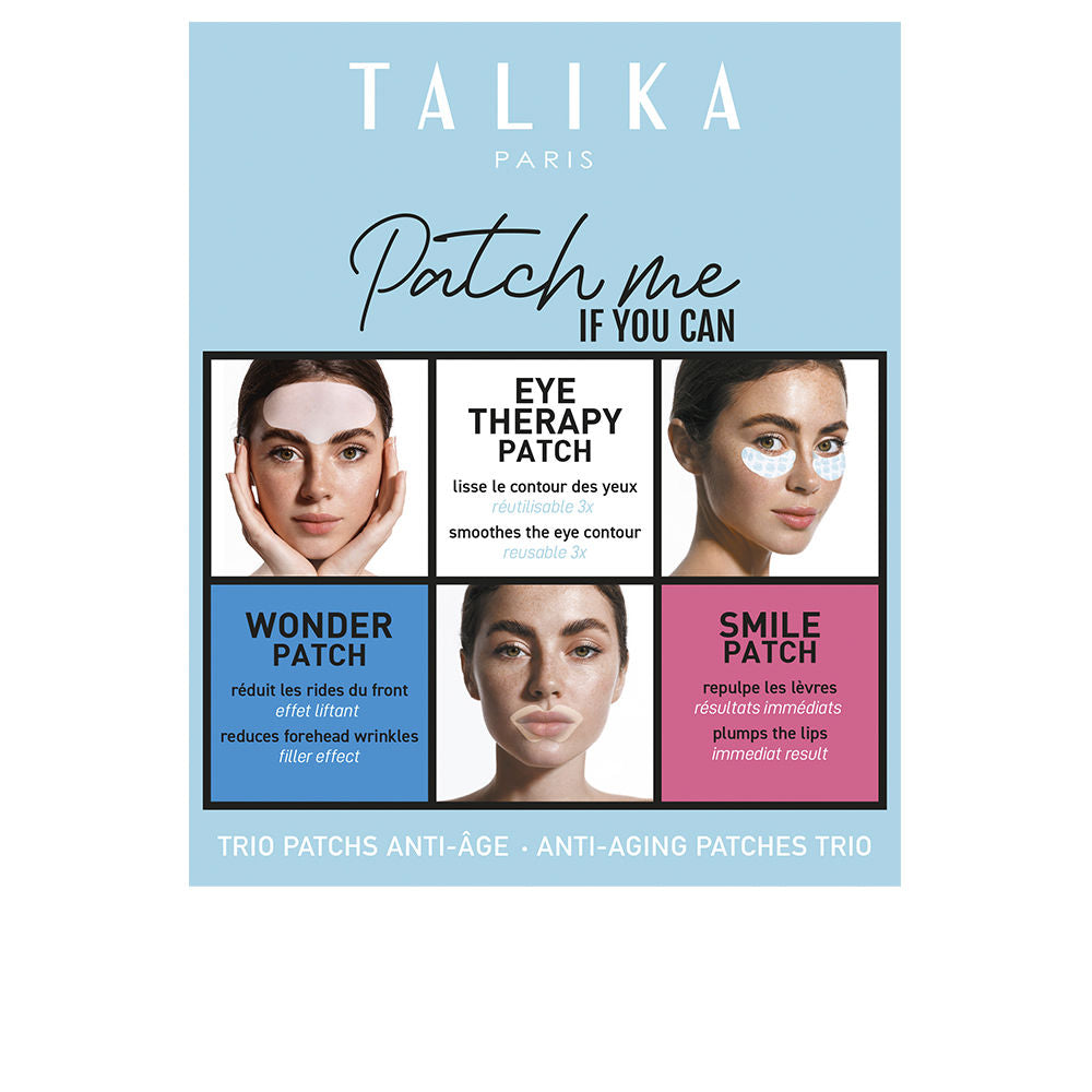 TALIKA TRIO OF ANTI-AGING PATCHES SET OF 3 PCS