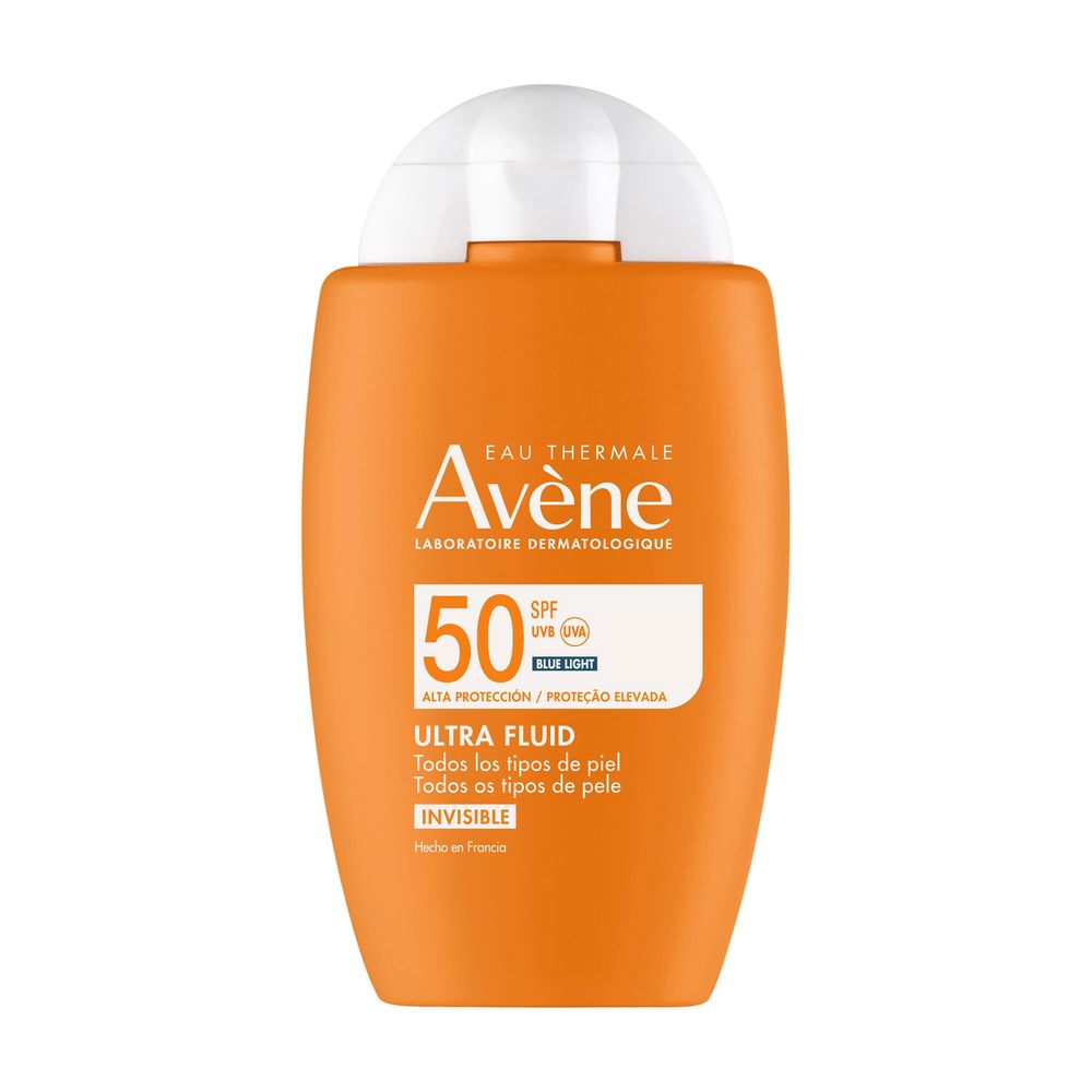 AVÈNE SOLAIRE ULTRA INVISIBLE FLUID sensitive skin SPF50 50 ml