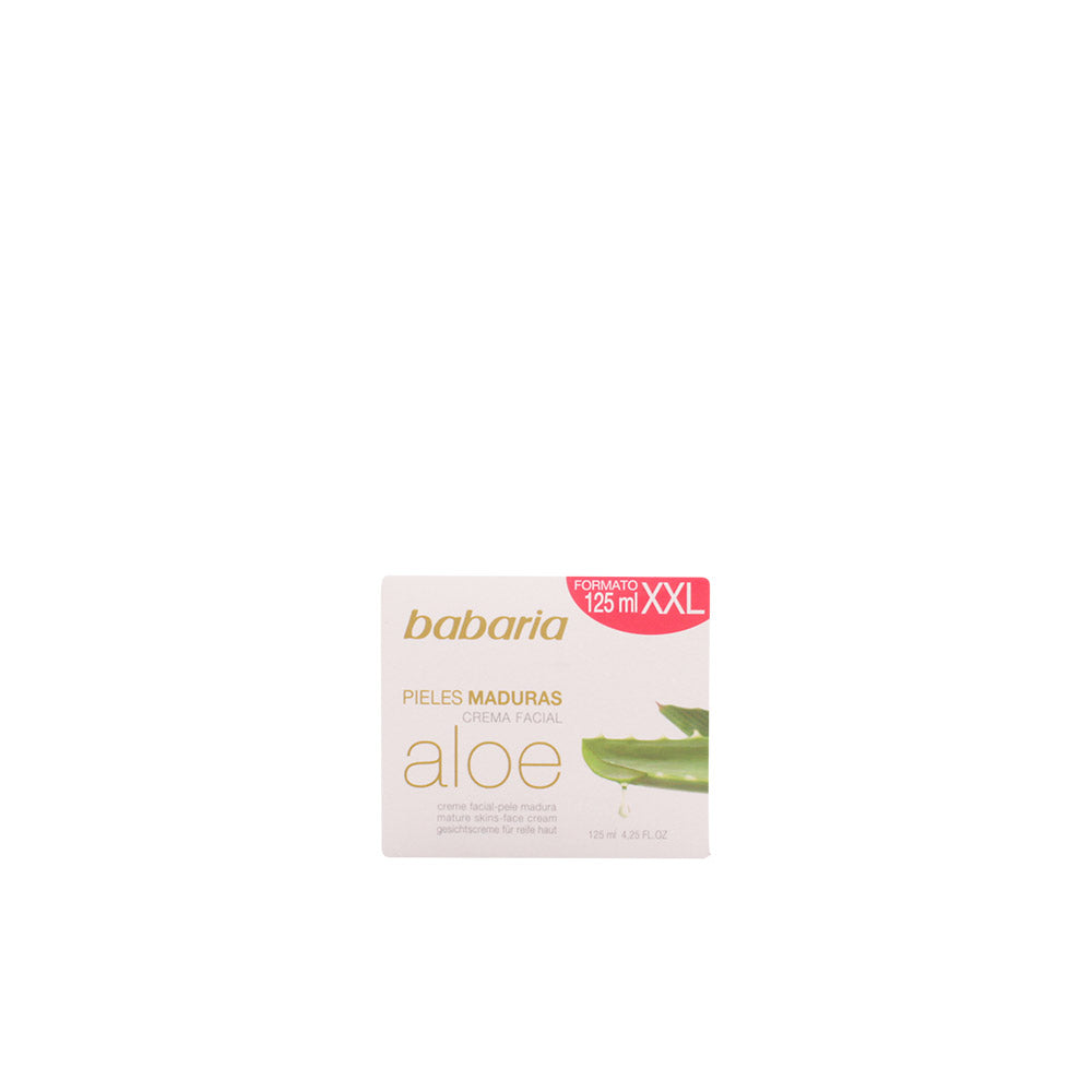 BABARIA ALOE VERA crema facial nutritiva piel madura 125 ml