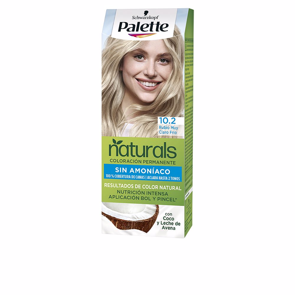 PALETTE NATURAL dye #10.2 - very light cold blonde 1 unit
