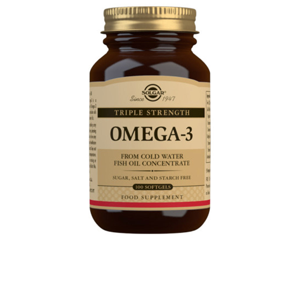 SOLGAR OMEGA-3 TRIPLE CONCENTRATION softgels 100 u
