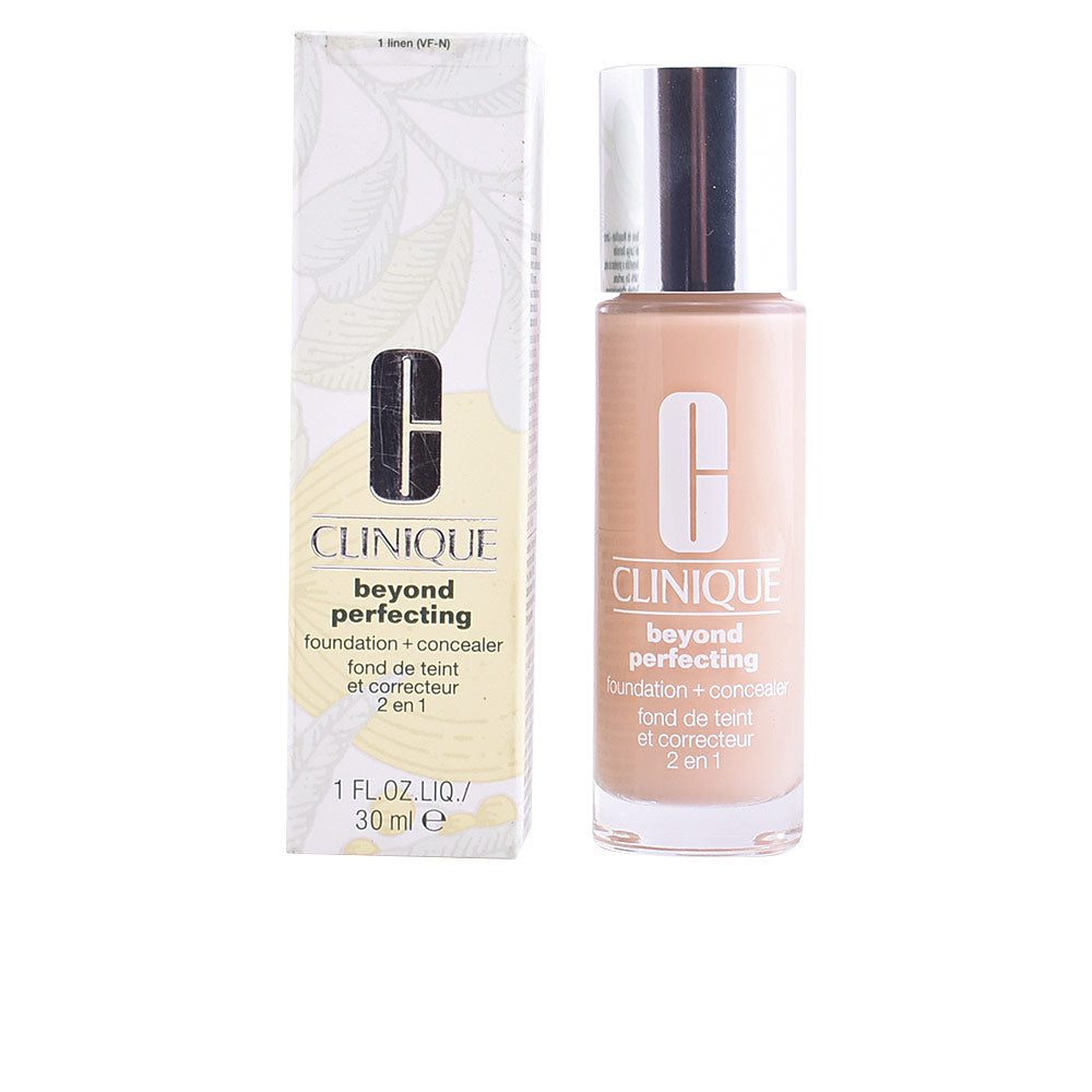 CLINIQUE BEYOND PERFECTING foundation + concealer #1-linen 