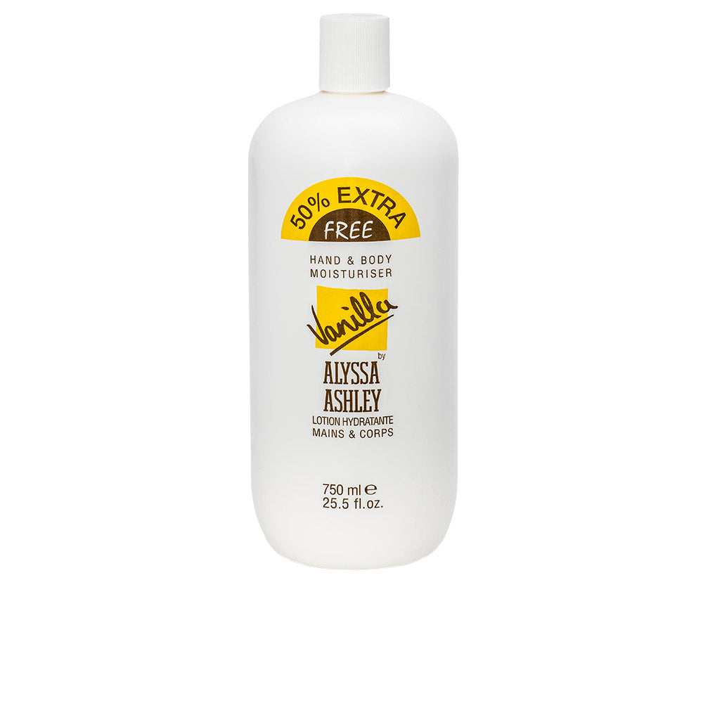 ALYSSA ASHLEY VANILLA hand and body moisturiser 750 ml