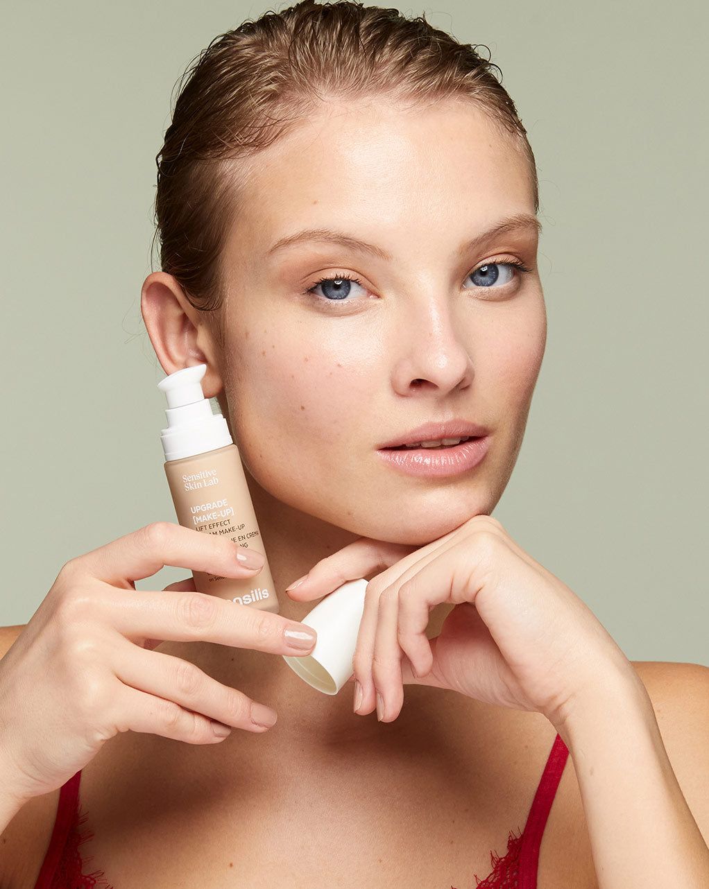 SENSILIS UPGRADE [MAKE-UP] lifting effect cream makeup #02-honey rose 30 ml