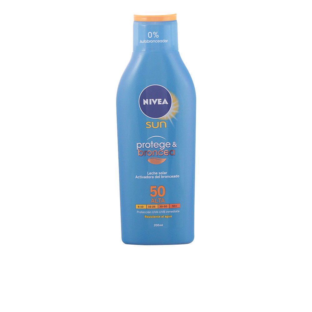 NIVEA SUN PROTECTS&amp;TANS milk SPF50 200 ml