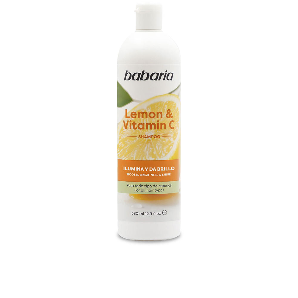 BABARIA LEMON & VITAMIN C champú iluminador y brillo 380 ml