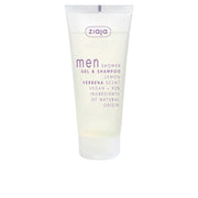 ZIAJA MEN shower gel and shampoo lemon verbena 200 ml