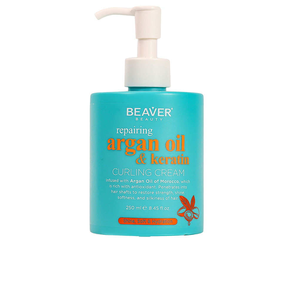 BEAVER  ARGAN OIL & KERATIN curl cream 250 ml
