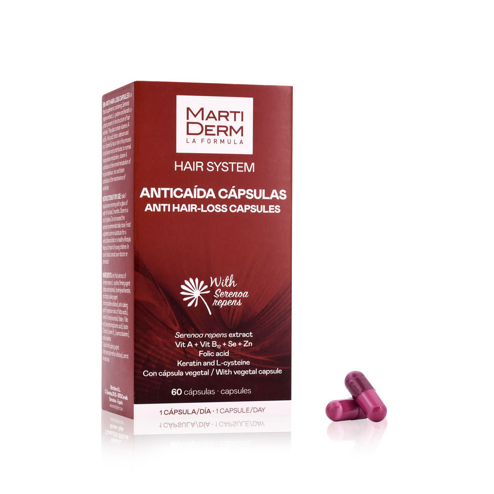 MARTIDERM HAIR SYSTEM anti-hair loss capsules 60 units