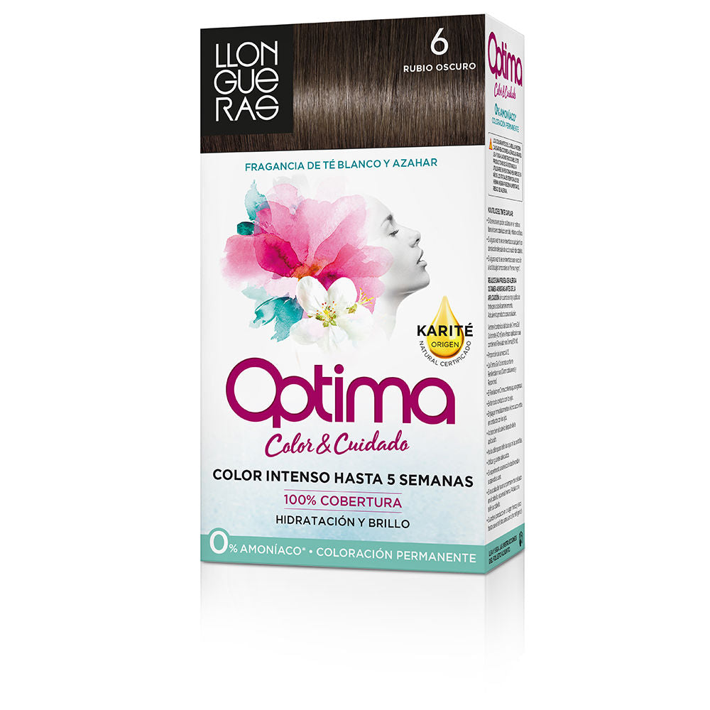 LLONGUERAS OPTIMA hair colour #6-deep blond 1 u