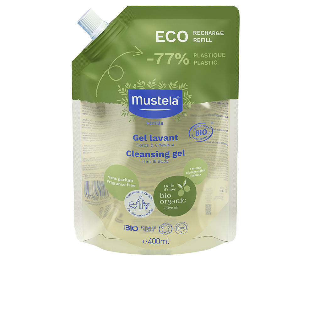 MUSTELA BIO gel shampoo refill 400 ml
