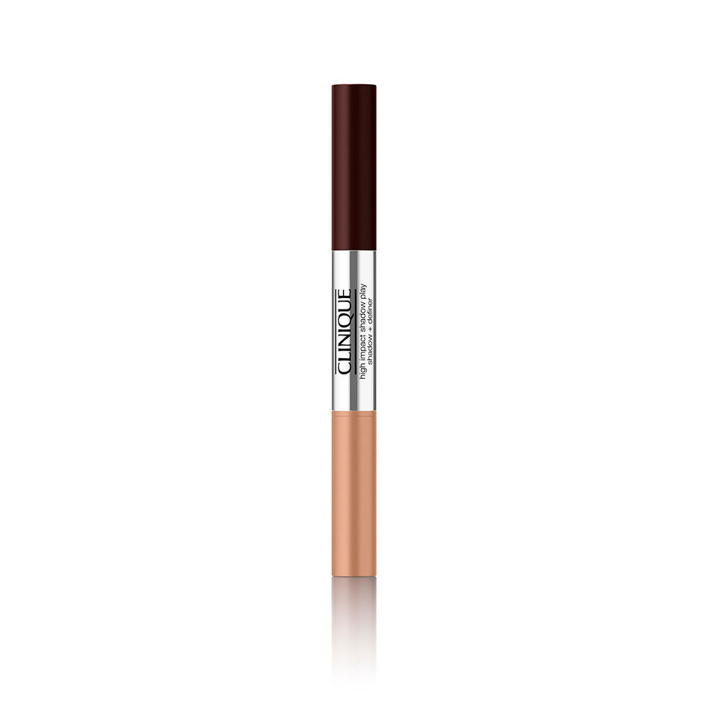 CLINIQUE HI SHADOW PLAY sombra de ojos + definidor de sombra #café au laite 4 ml