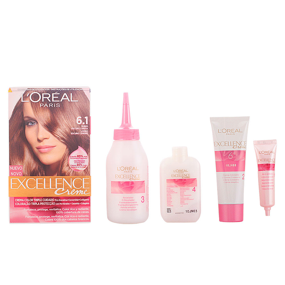 L'ORÉAL PARIS EXCELLENCE Creme dye #6.1-dark ash blonde 192 ml