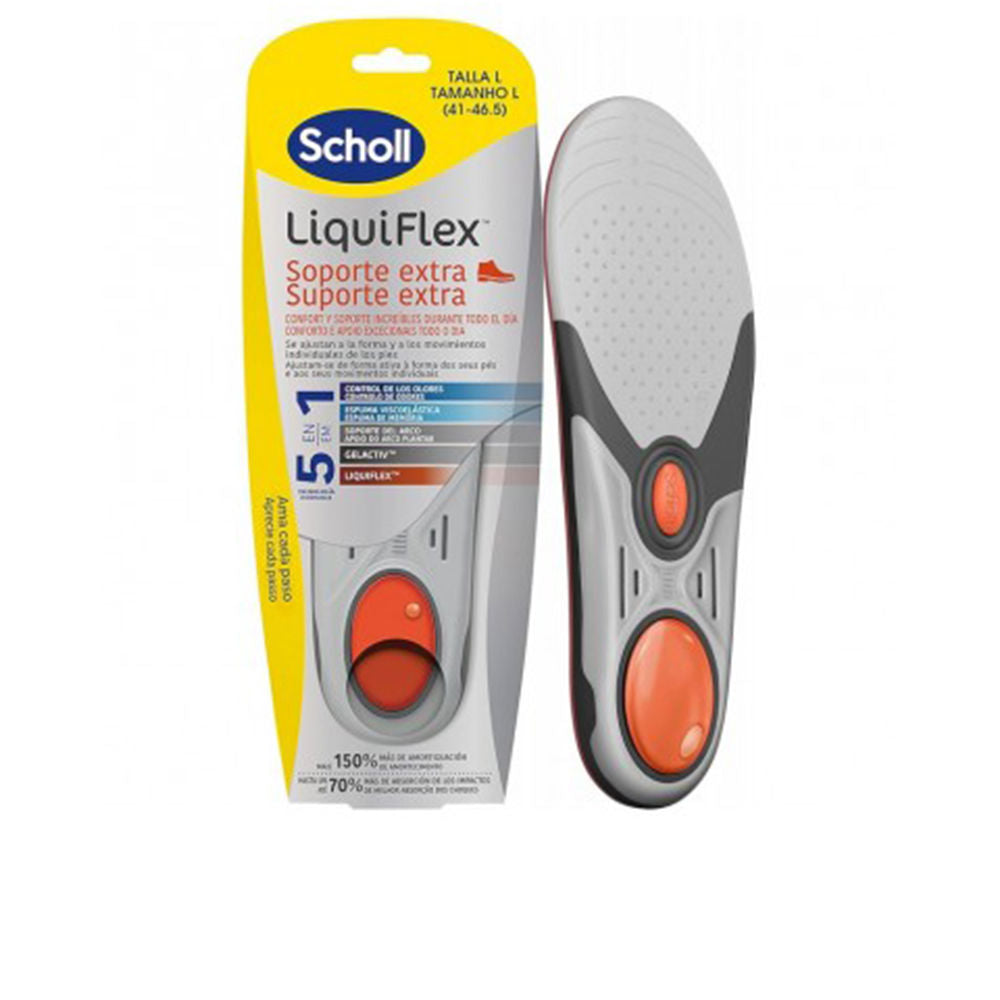 SCHOLL LIQUIFLEX insoles reinforced support #Size 41-46.5 1 u