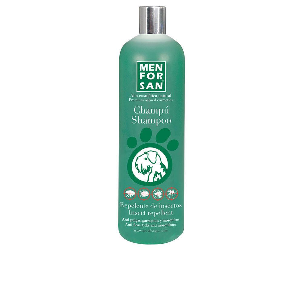 MEN FOR SAN CHAMPÚ PERRO repelente de insectos con citronela 1000 ml