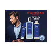 ALVAREZ GOMEZ TITANIUM HOMME CASE 2 pcs