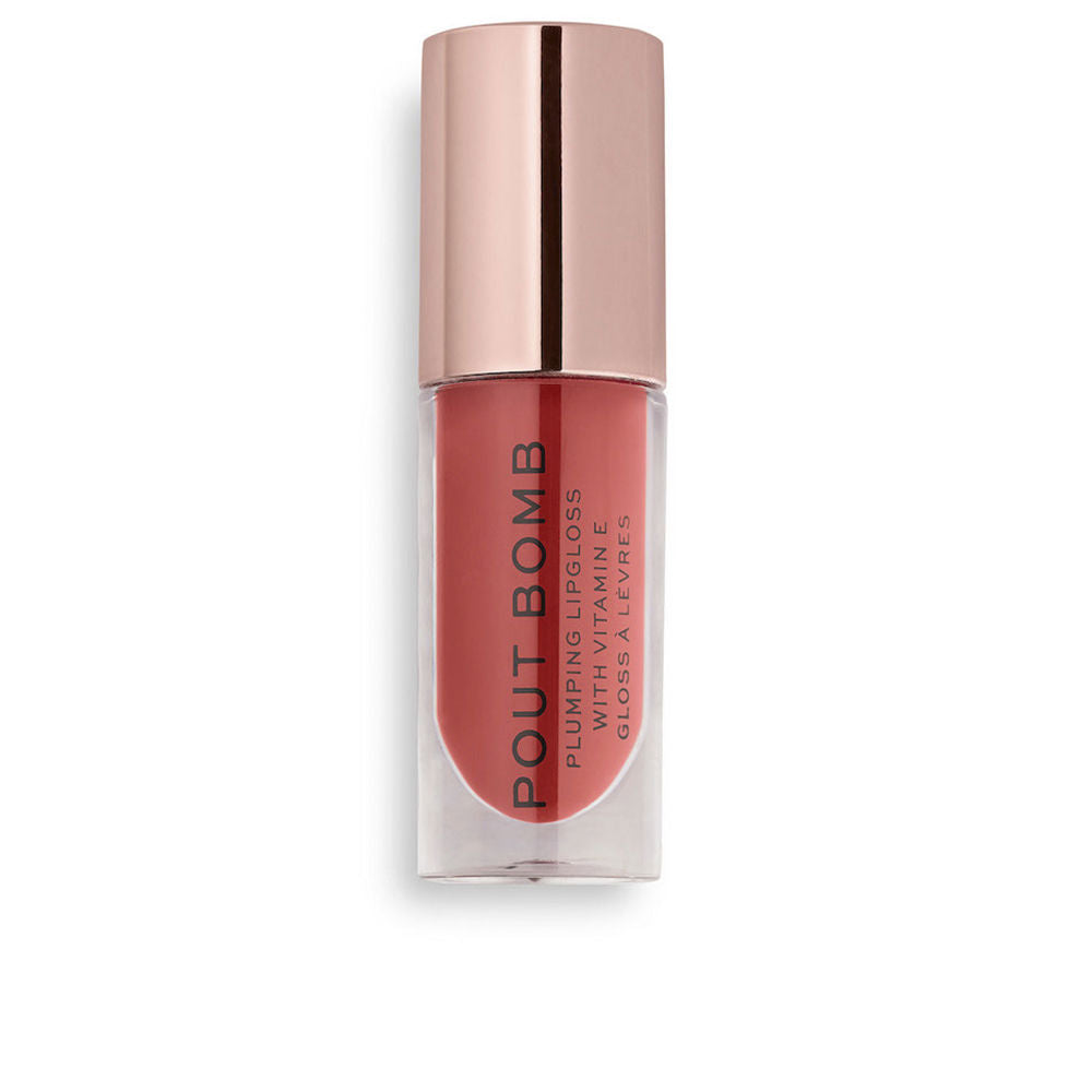 REVOLUTION MAKE UP POUT BOMB plumping gloss #peachy 4.6ml