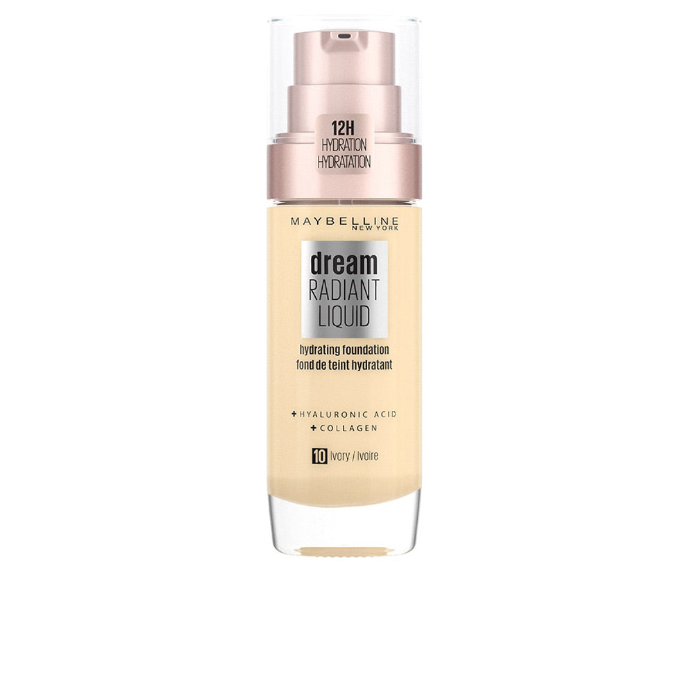 MAYBELLINE DREAM RADIANT LIQUID hydrating foundation #010-ivory
