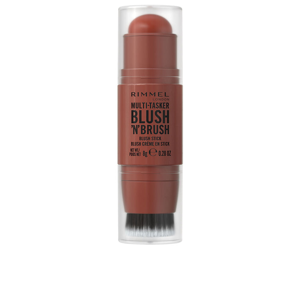 RIMMEL LONDON MULTI-TASKER 'N' BRUSH stick #350-Roasted Peach 8 gr