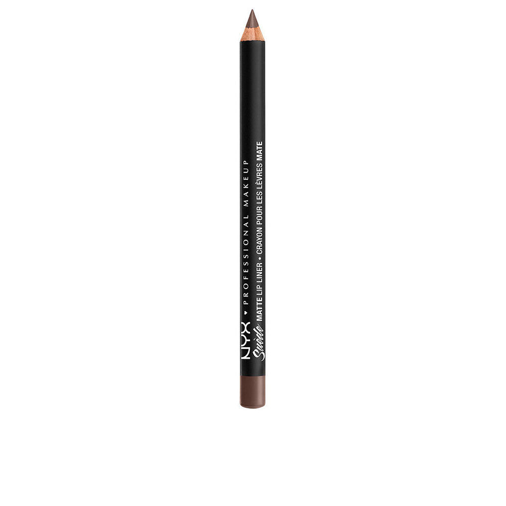 NYX PROFESSIONAL MAKE UP SUEDE matte lip liner #brooklyn thorn