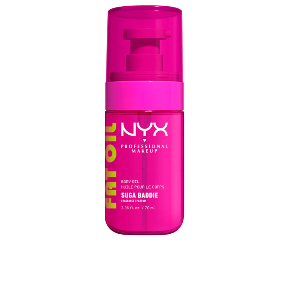 NYX PROFESSIONAL MAKE UP FAT OIL body oil transparent 70 ml