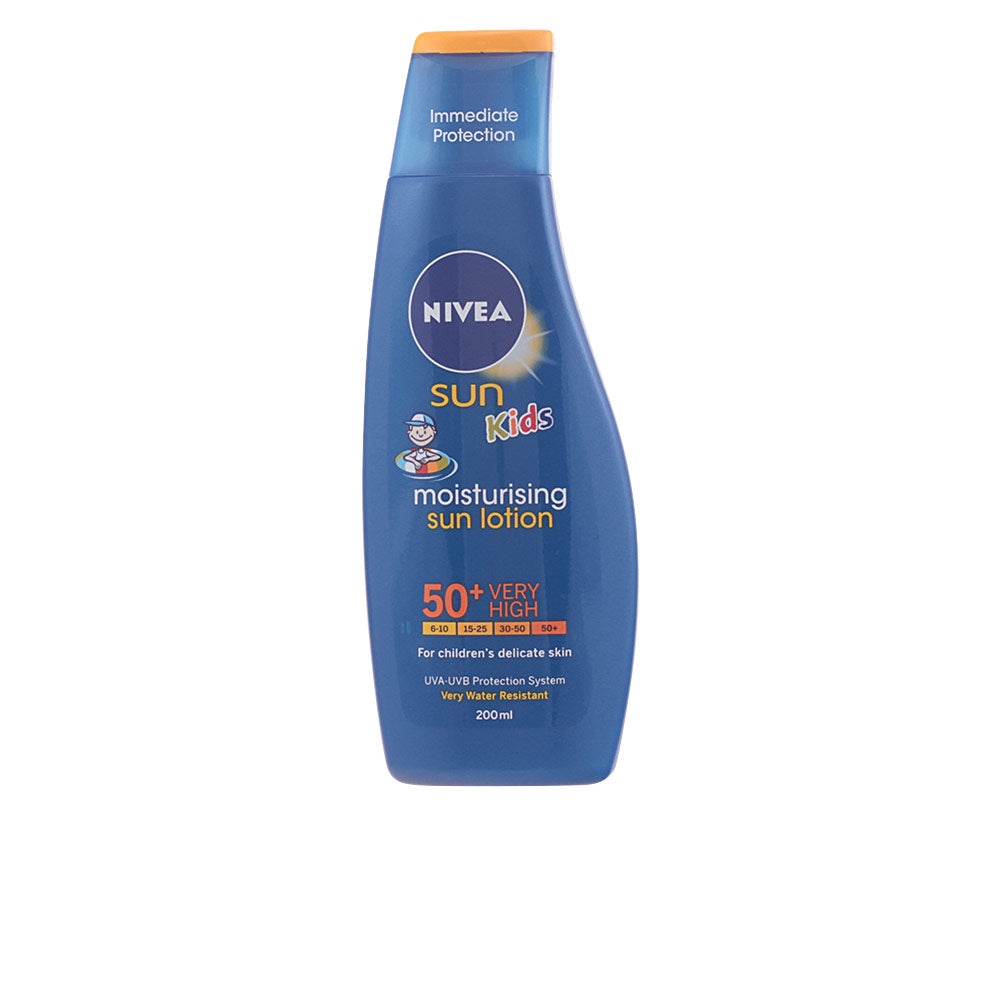 NIVEA SUN KIDS waterproof moisturizing protector SPF50+ 200 ml