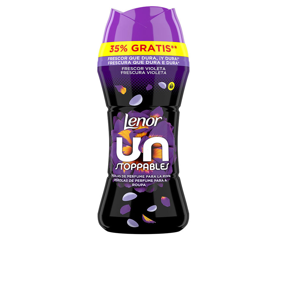 LENOR UNSTOPPABLES fabric softener pearls violet freshness 270 g