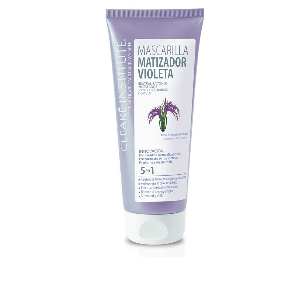 CLEARÉ INSTITUTE Violet toning mask 200 ml