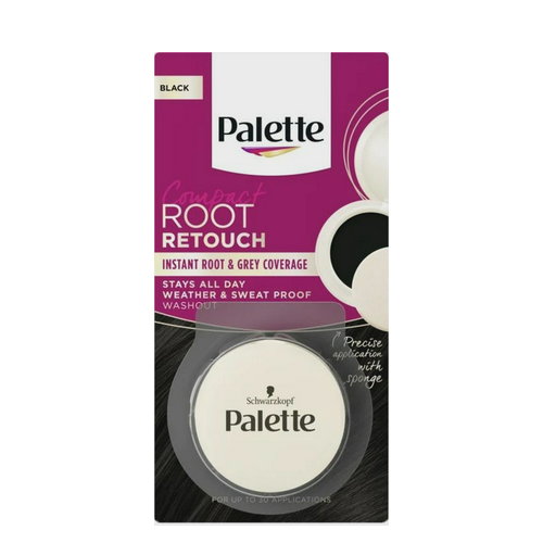 PALETTE ROOT RETOUCH COMPACT retouches roots #black 3 gr