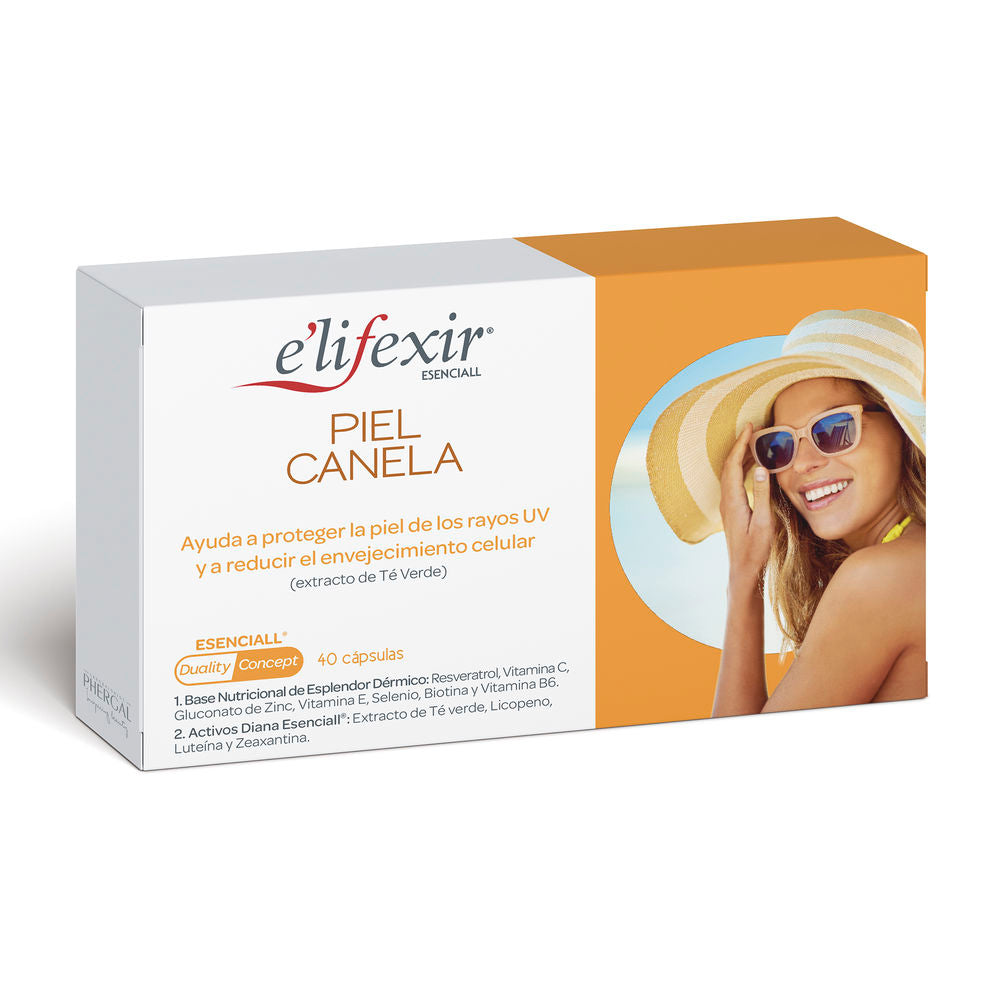E'LIFEXIR ESENCIALL piel canela cápsulas 40 u