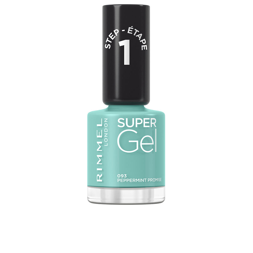 RIMMEL LONDON SUPER GEL nail polish #093-peppermint promise 12 ml