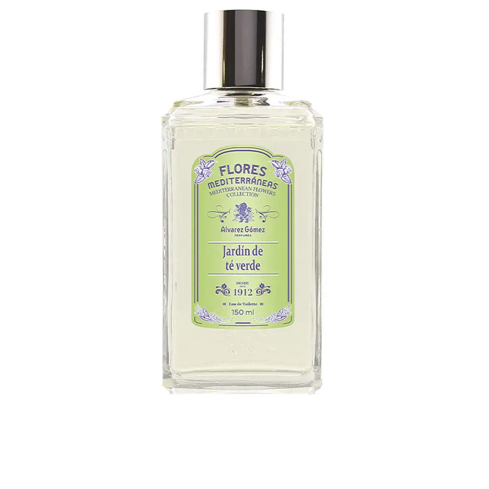 ALVAREZ GOMEZ MEDITERRANEAN FLOWERS garden green tea eau de toilette spray 150 ml