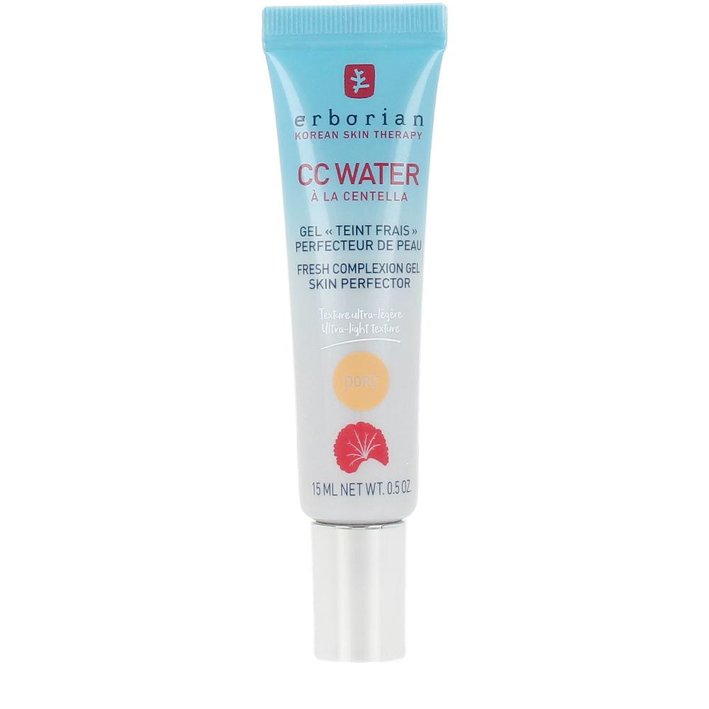 ERBORIAN CC WATER À LA CENTELLA ASIATICA refreshing mattifying gel #gold 15 ml
