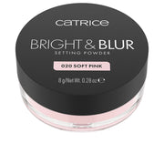 CATRICE BRIGHT &amp; BLUR loose setting powder #020-Soft Pink 8 gr