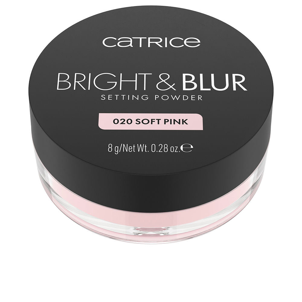 CATRICE BRIGHT &amp; BLUR loose setting powder #020-Soft Pink 8 gr