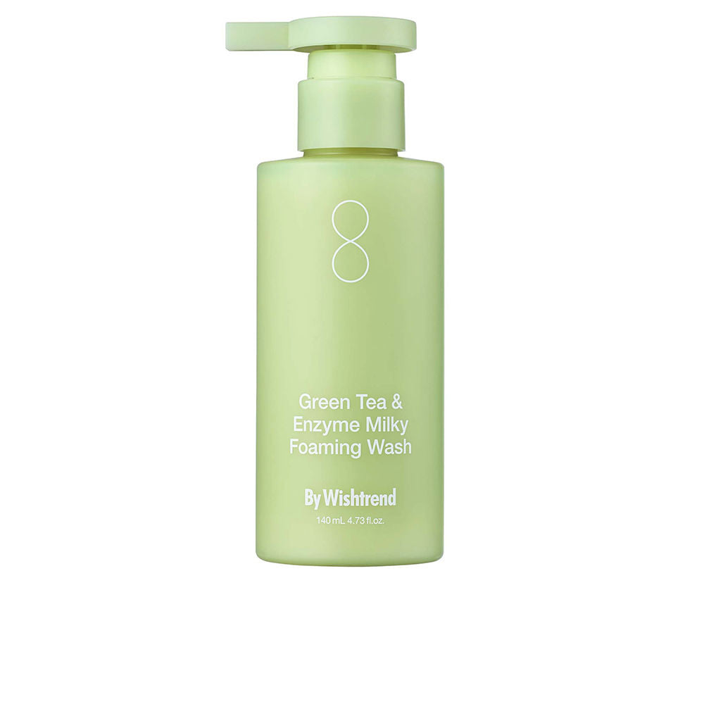 BY WISHTREND GREEN TEA &amp; ENZYME MILKY foaming cleanser 140 ml