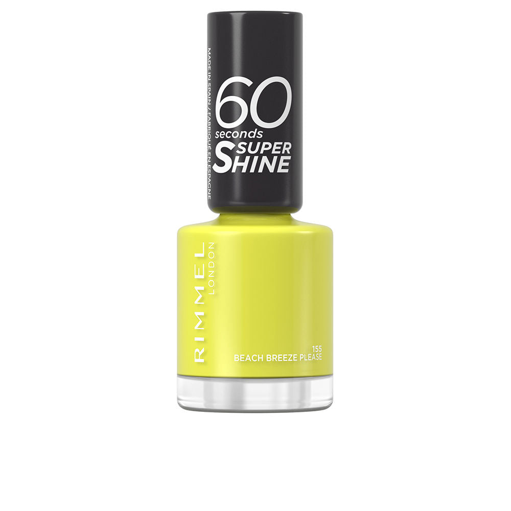 RIMMEL LONDON 60 SECONDS SUPER SHINE esmalte de uñas #155-beach breeze please 8 ml