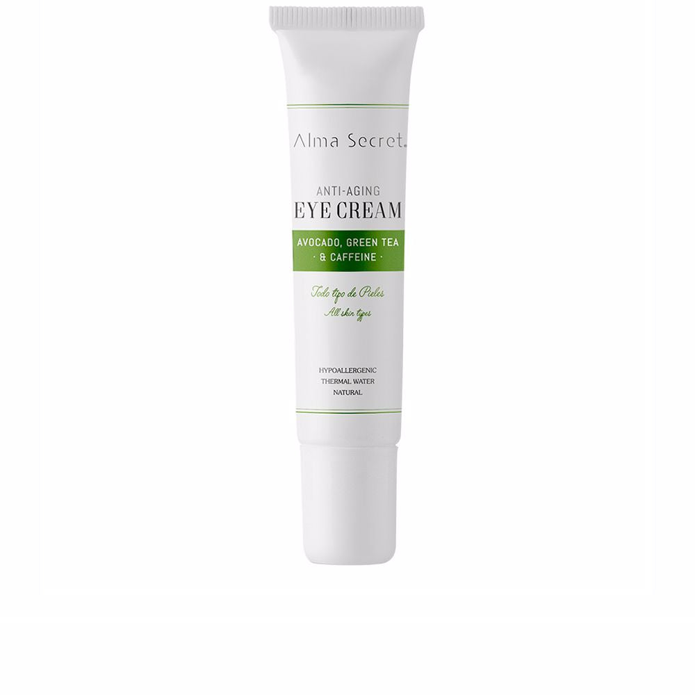 ALMA SECRET EYE CREAM anti-aging with avocado, green tea & caffeine 10 ml