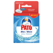 PATO DUCK WC BLOC clean &amp; sanitize blue water 2 x 40 gr