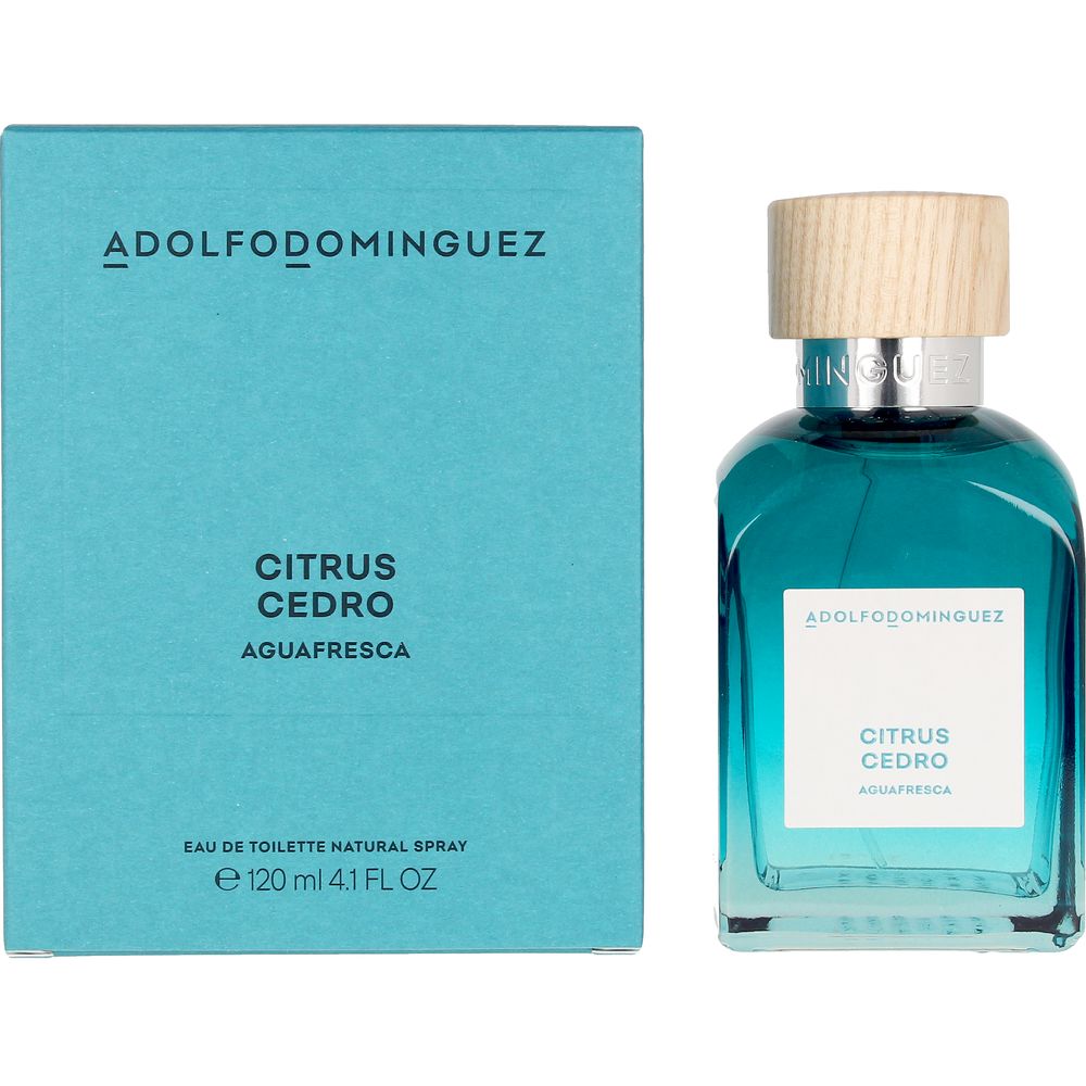 ADOLFO DOMINGUEZ AGUA FRESCA CITRUS CEDRO eau de toilette spray 120 ml