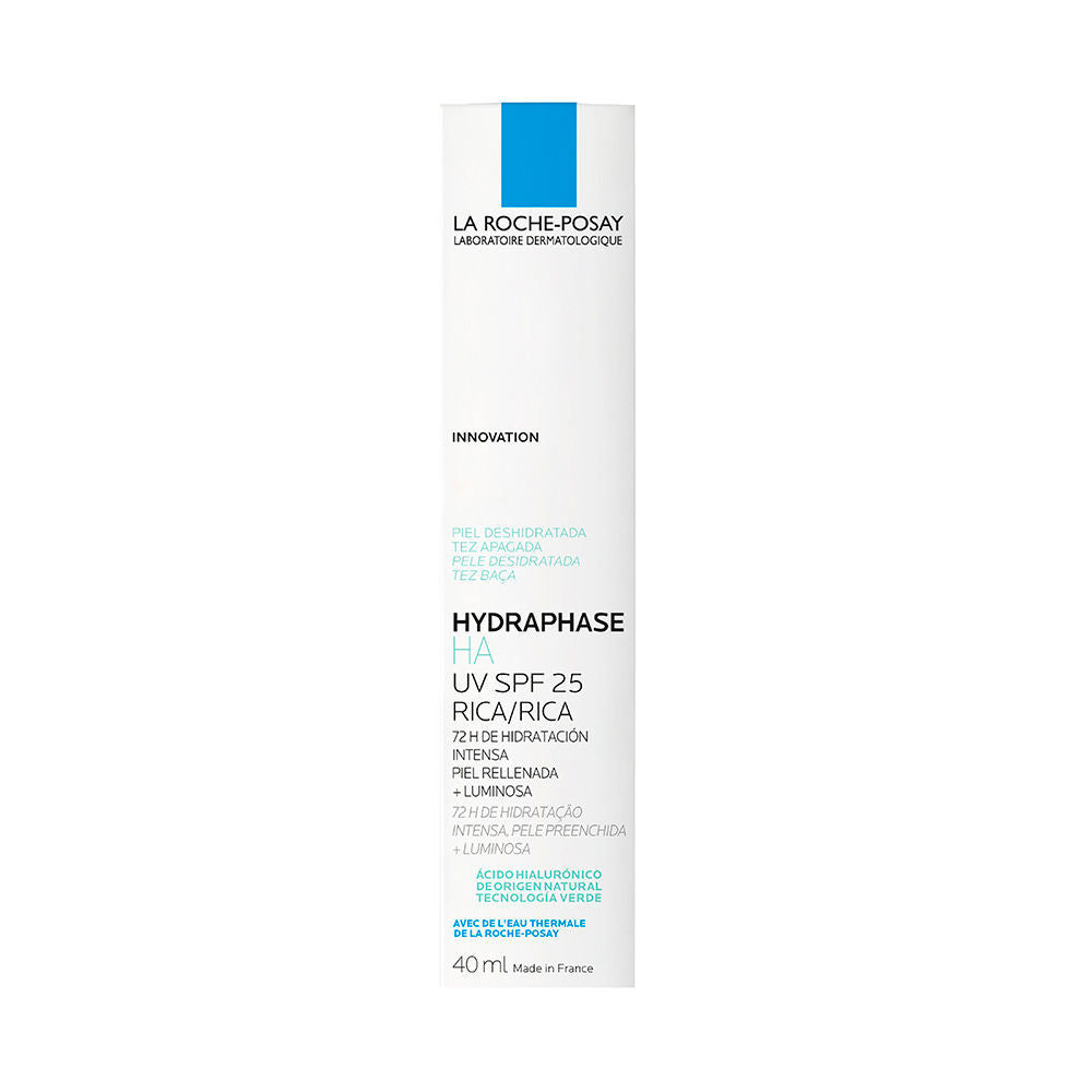 LA ROCHE POSAY HYDRAPHASE HA UV RICH moisturizes and protects against UV rays with hyaluronic acid SPF25 40 ml