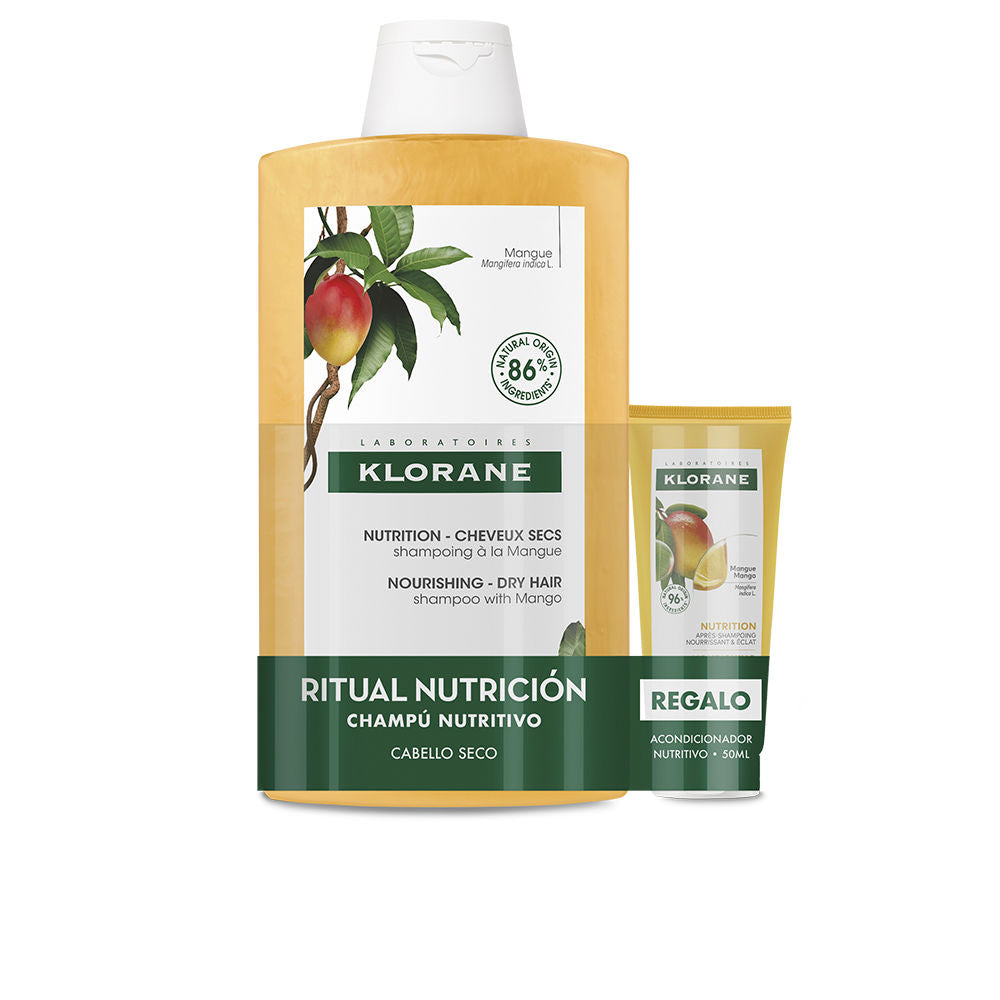 KLORANE MANGO SHAMPOO + CONDITIONER SET 2 pc