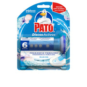 PATO DUCK WC ACTIVE DISCS device + 6 refills #marine freshness 7 u