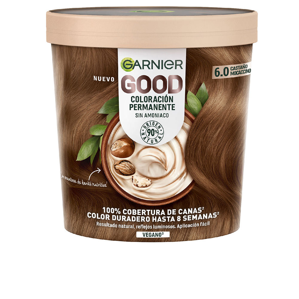 GARNIER GOOD permanent color #6.0 mochaccino chestnut 217 ml