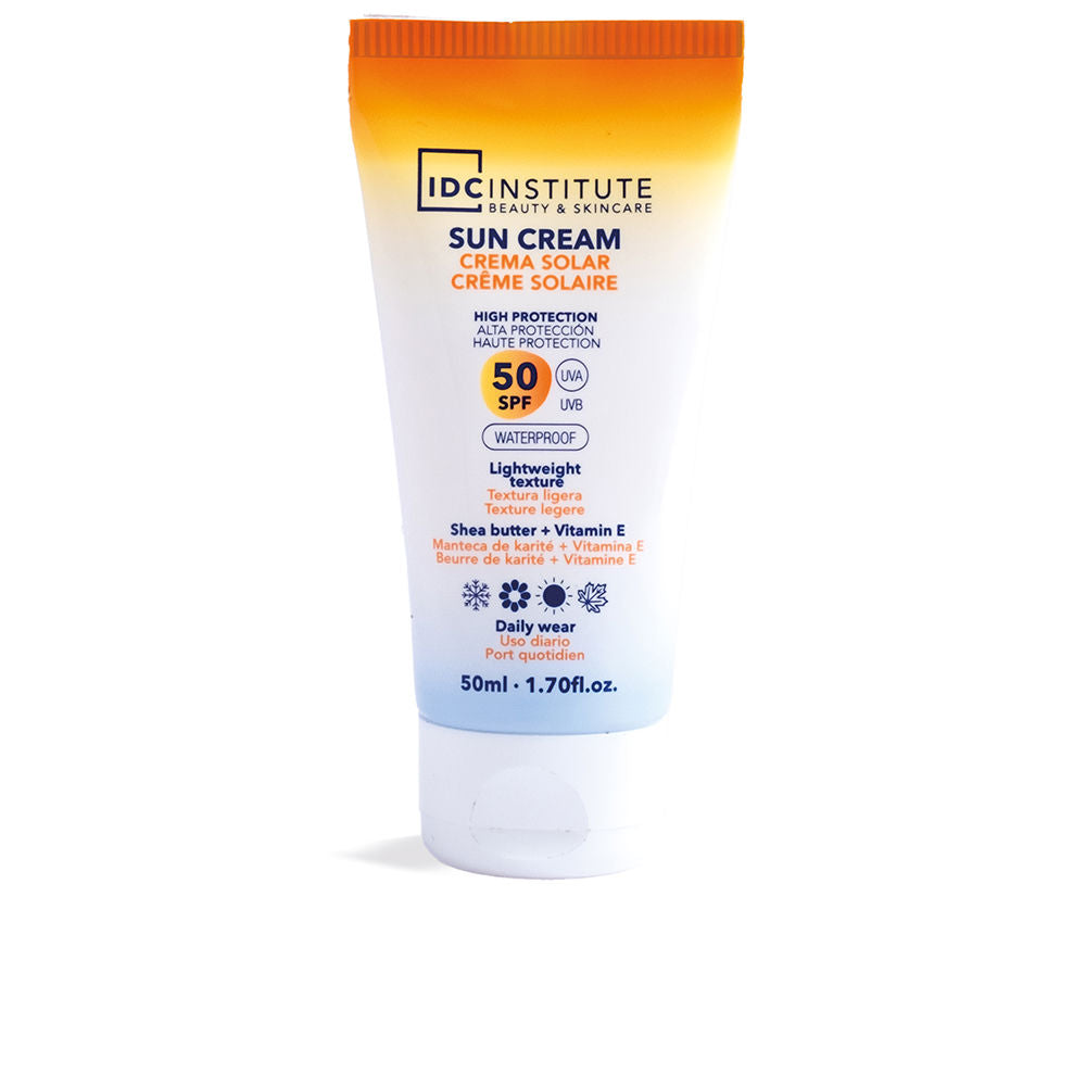 IDC INSTITUTE SUN CREAM waterproof sun cream SPF50 50 ml