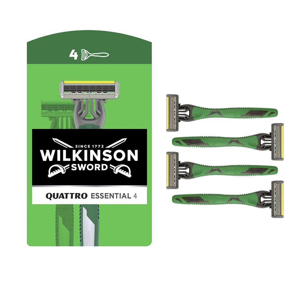 WILKINSON QUATTRO ESSENTIAL 4 disposable razors 4 units