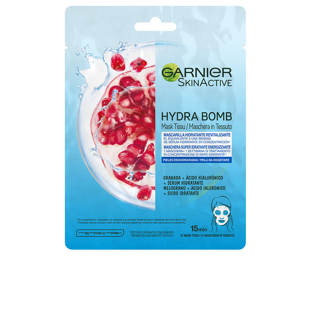 GARNIER SKINACTIVE HYDRABOMB revitalizing hydrating face mask for dehydrated skin 1 unit